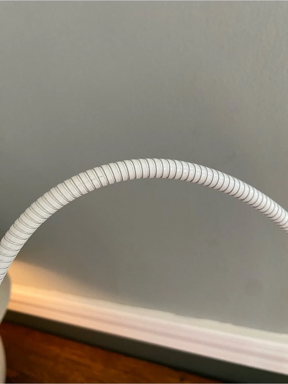 Vintage IKEA JANSJO LED White Desk Lamp - Flexible Gooseneck Lamp